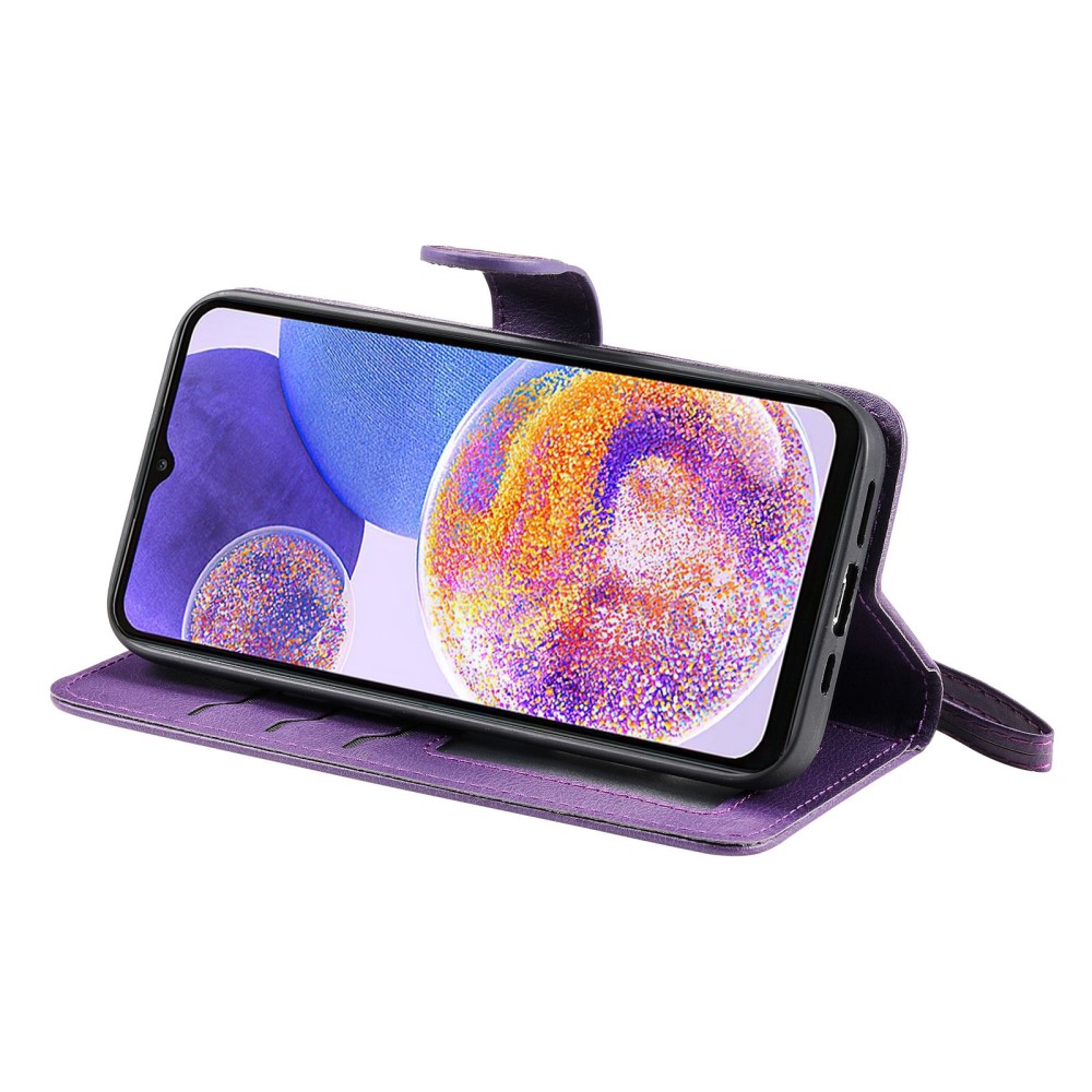 Samsung Galaxy A23 5G 2in1 Magnet/Plnboksfodral Lila