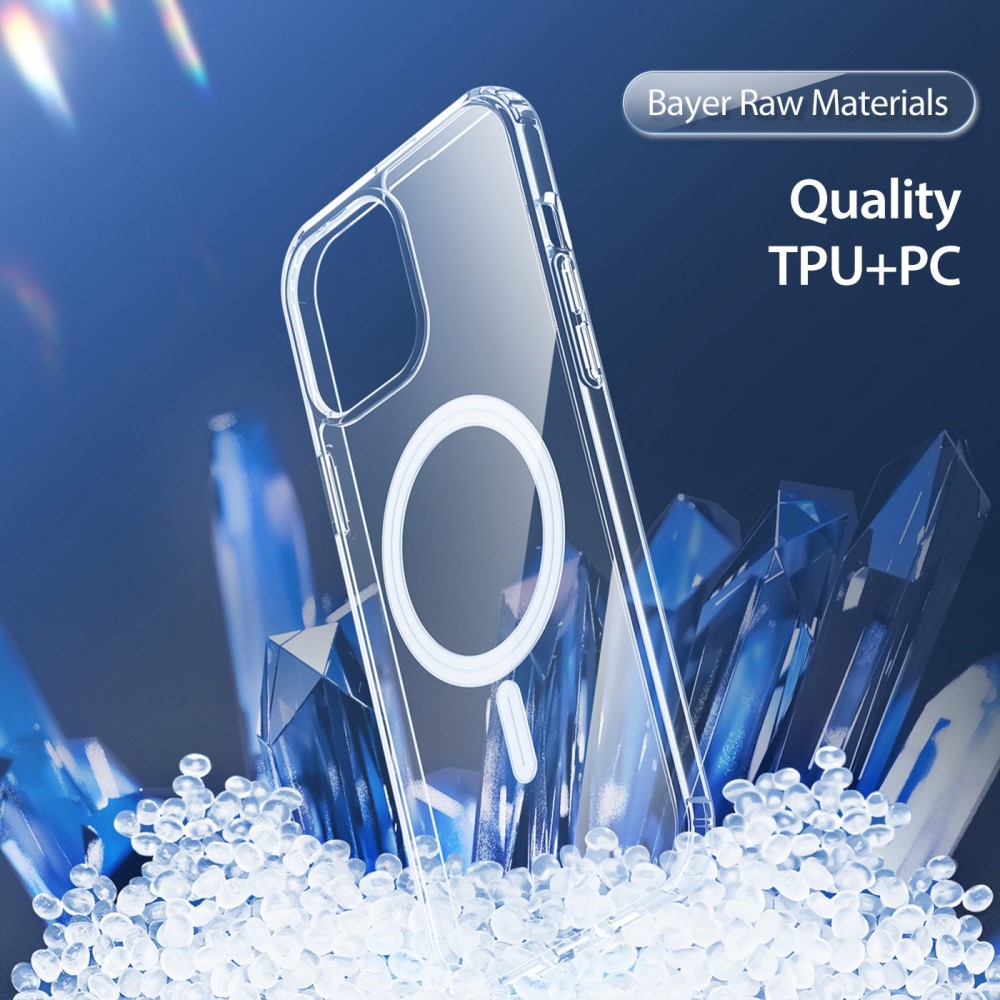 DUX DUCIS iPhone 14 Pro Max Skal Clin MagSafe Hybrid Transparent