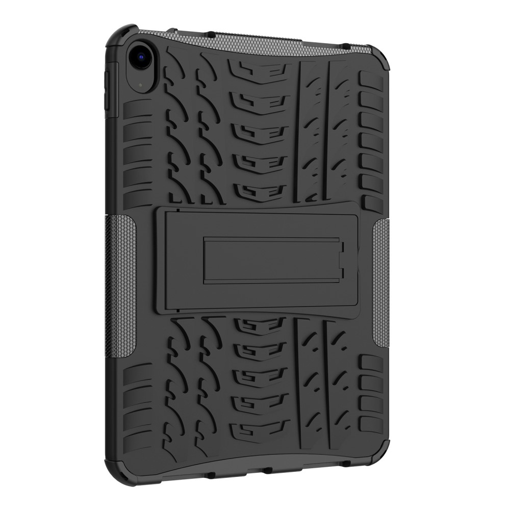 iPad 10.9 2022 Skal Rugged Kickstand Armor Svart