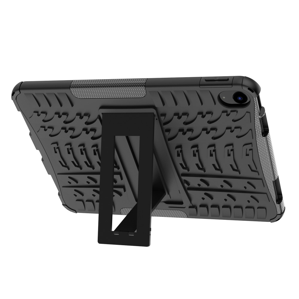 iPad 10.9 2022 Skal Rugged Kickstand Armor Svart