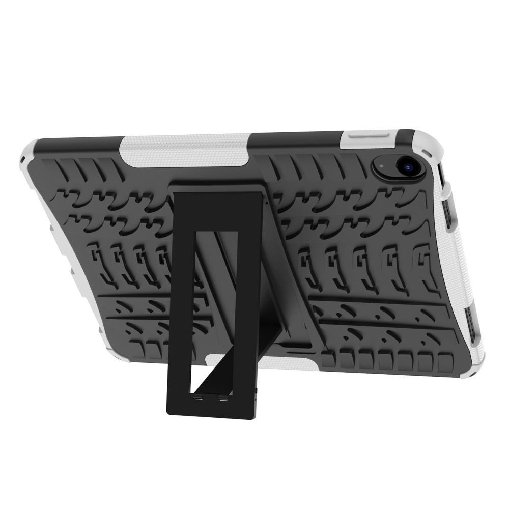 iPad 10.9 2022 Skal Rugged Kickstand Armor Vit