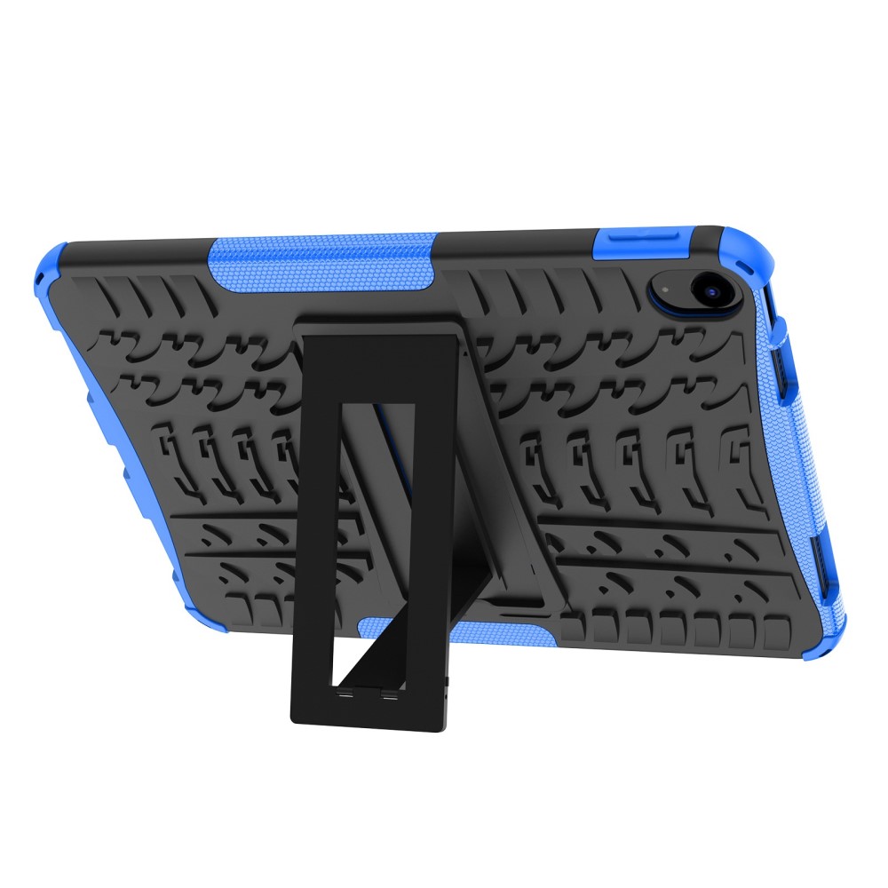 iPad 10.9 2022 Skal Rugged Kickstand Armor Blå