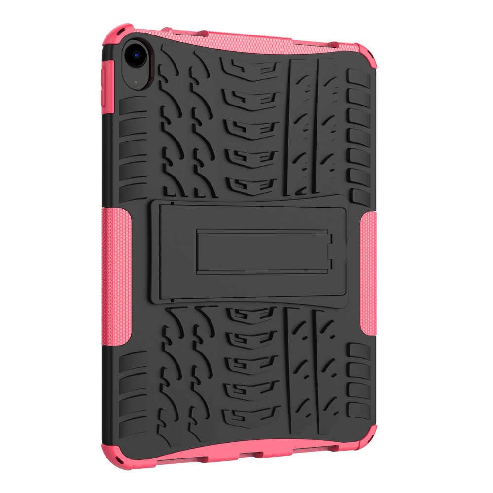 iPad 10.9 2022 Skal Rugged Kickstand Armor Rosa