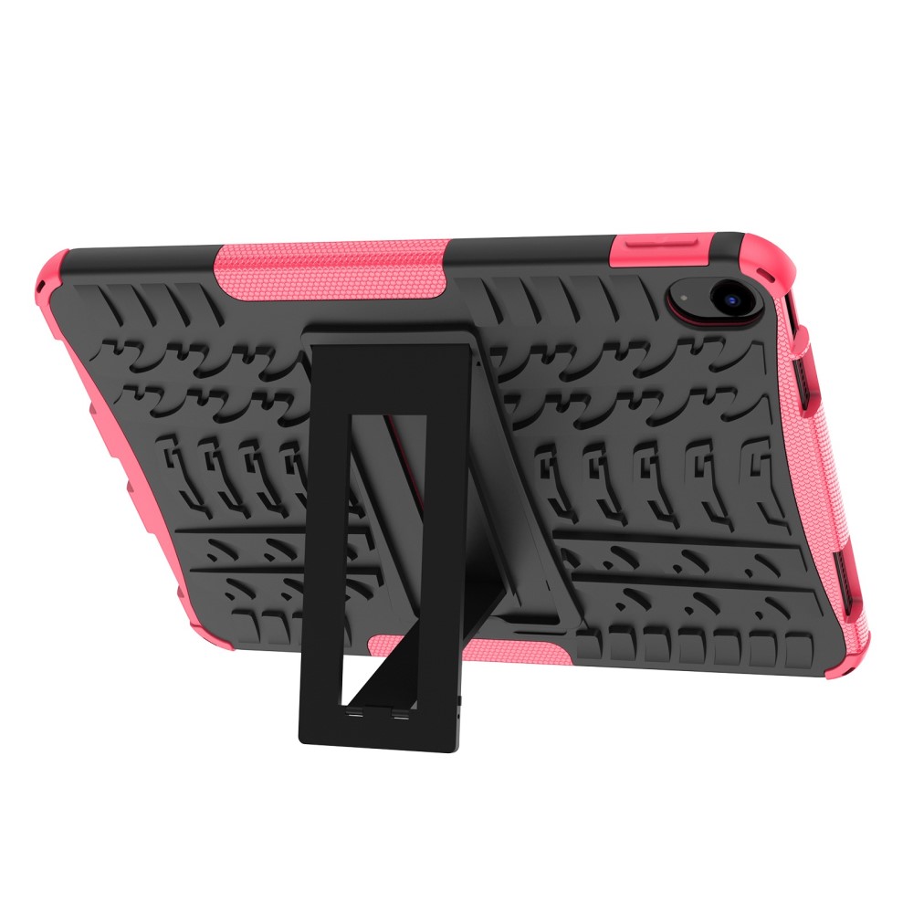 iPad 10.9 2022 Skal Rugged Kickstand Armor Rosa