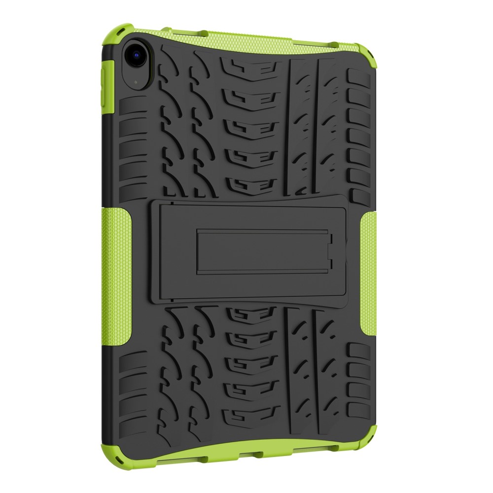 iPad 10.9 2022 Skal Rugged Kickstand Armor Grön