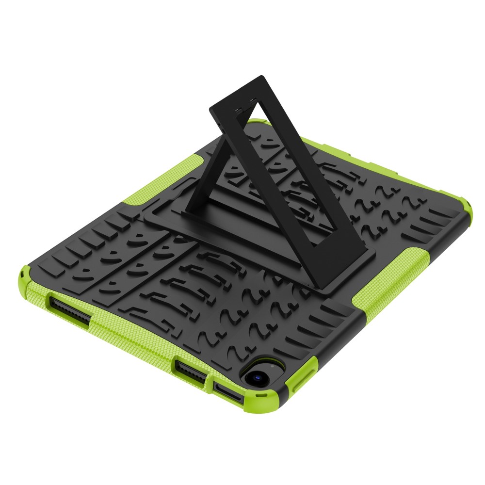 iPad 10.9 2022 Skal Rugged Kickstand Armor Grön