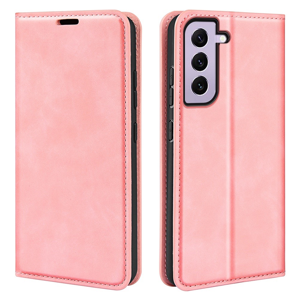 Samsung Galaxy S23 Flip Fodral Skin Touch Roséguld