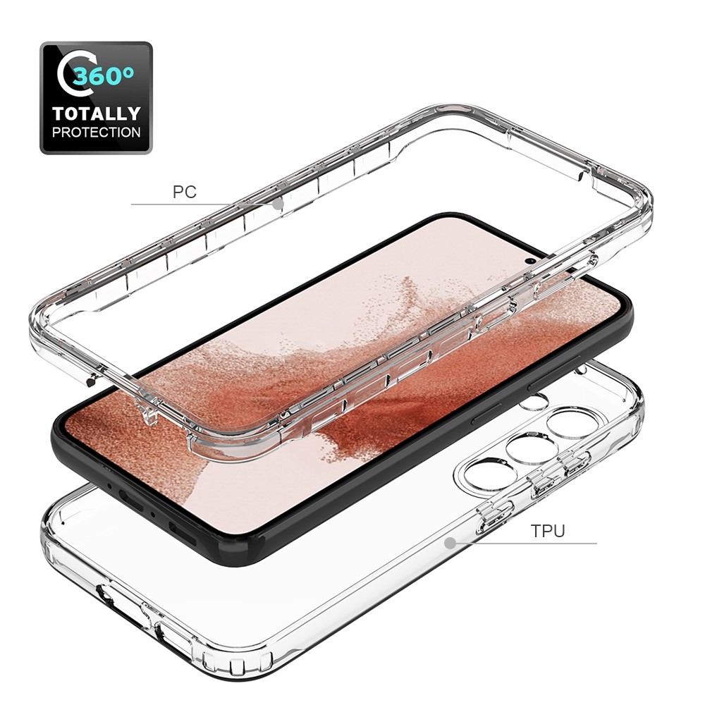 Samsung Galaxy S23 Plus Skal Shockproof Hybrid Transparent