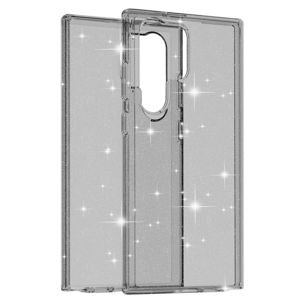 Samsung Galaxy S23 Ultra Skal Glitter Shockproof Hybrid Gr