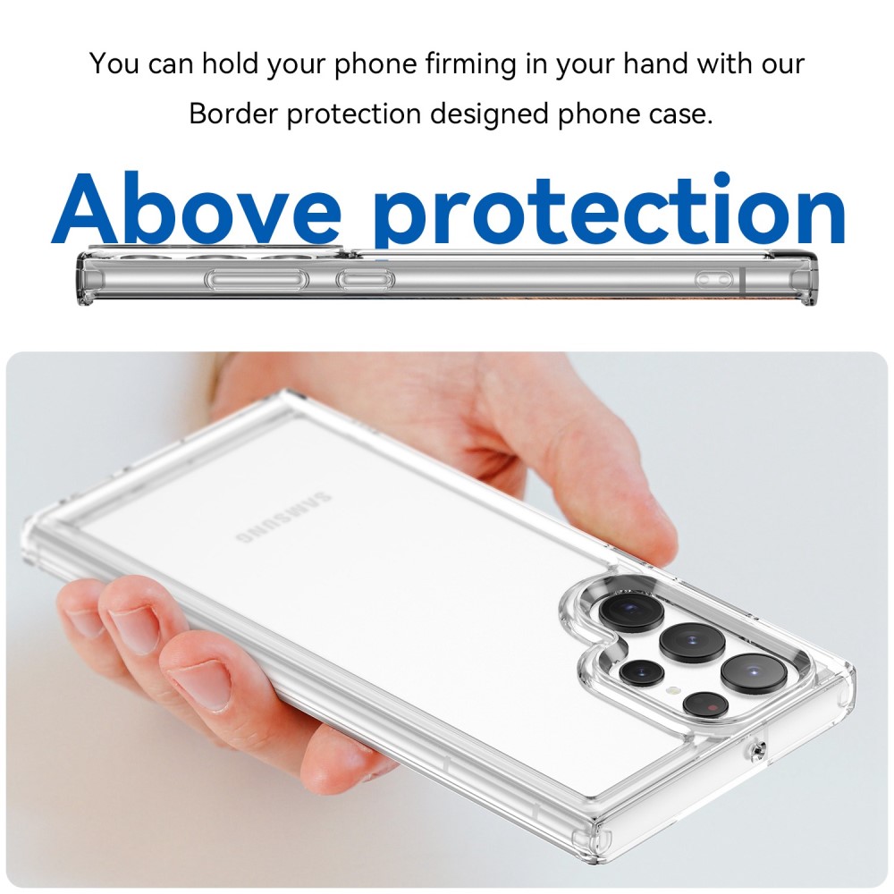 Samsung Galaxy S23 Ultra Skal Shockproof AirBag Transparent