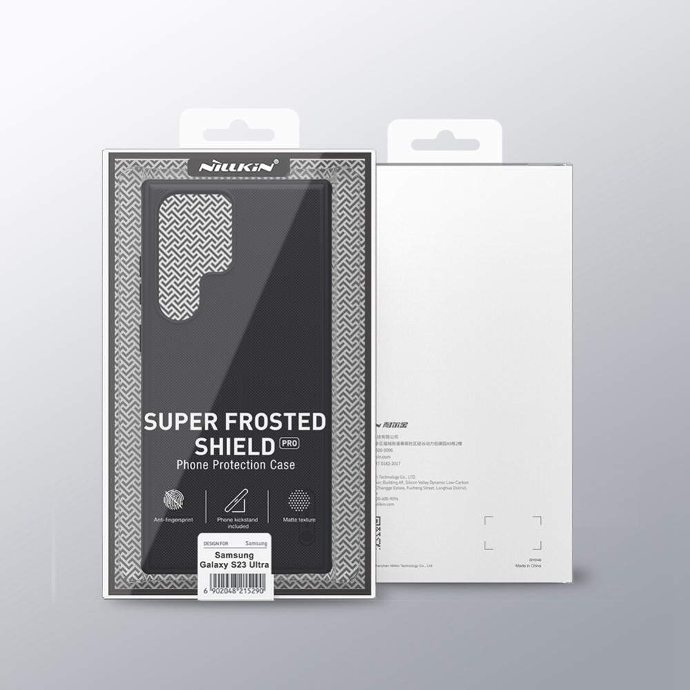 NILLKIN Galaxy S23 Ultra Skal Frosted Shield Pro Bl