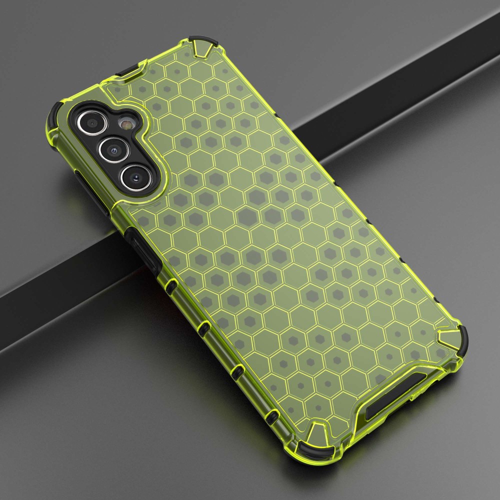 Galaxy A14 4G/5G Skal Shockproof Honeycomb Textur Grn