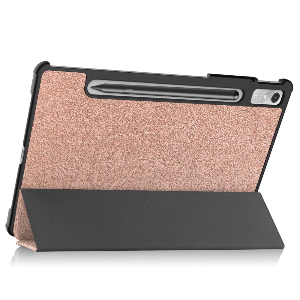 Lenovo Tab P11 Pro Gen 2 Fodral Tri-Fold Lder Rosguld