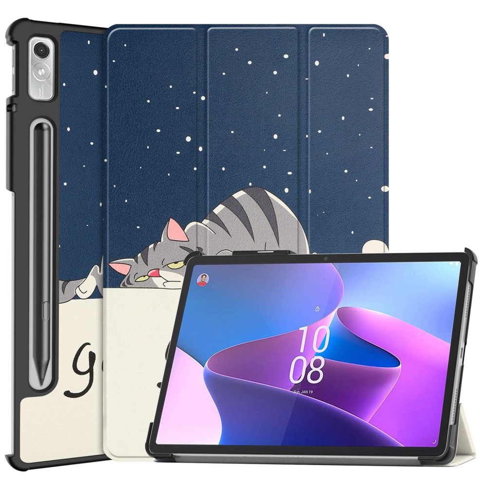 Lenovo Tab P11 Pro Gen 2 Fodral Tri-Fold Trtt Katt