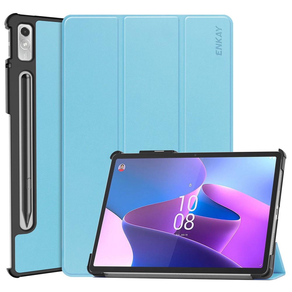 ENKAY Lenovo Tab P11 Pro Gen 2 Fodral Tri-Fold Ljus Blå