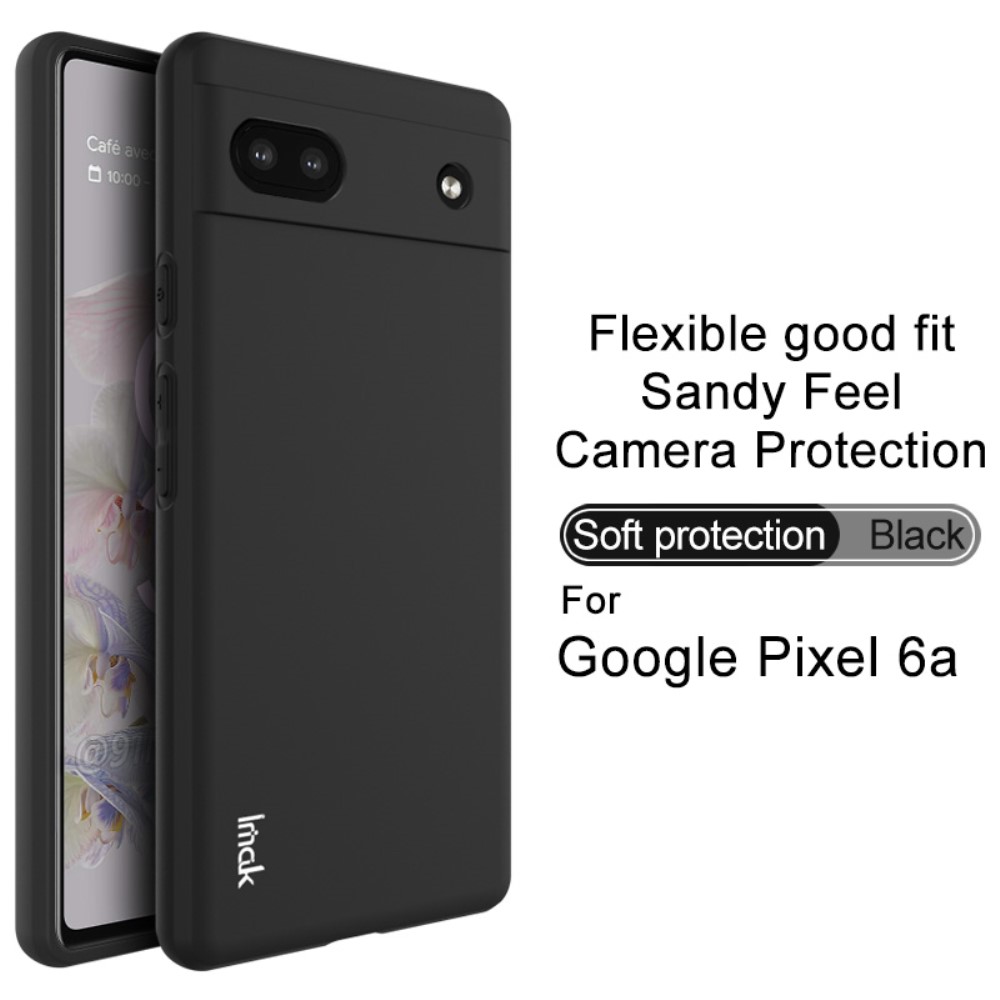 IMAK Google Pixel 6A Skal Skin Touch Svart