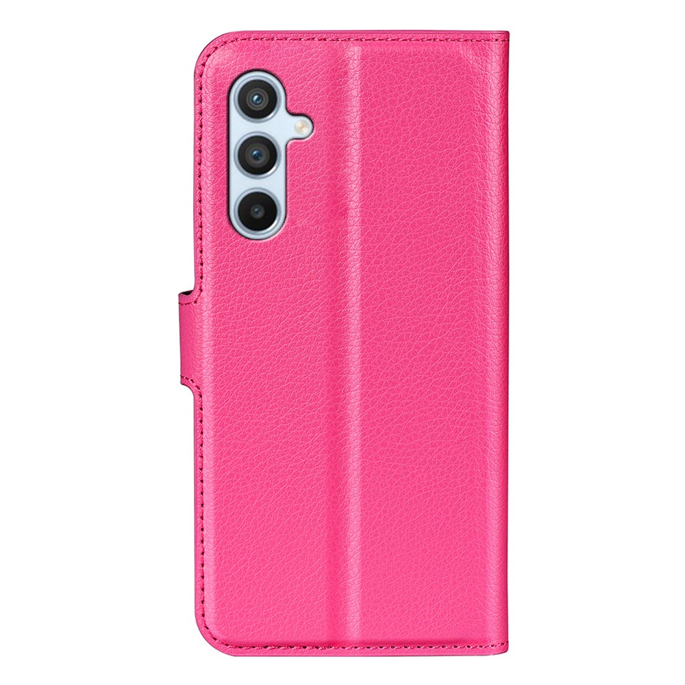 Samsung Galaxy A54 5G Fodral Litchi Läder Rosa