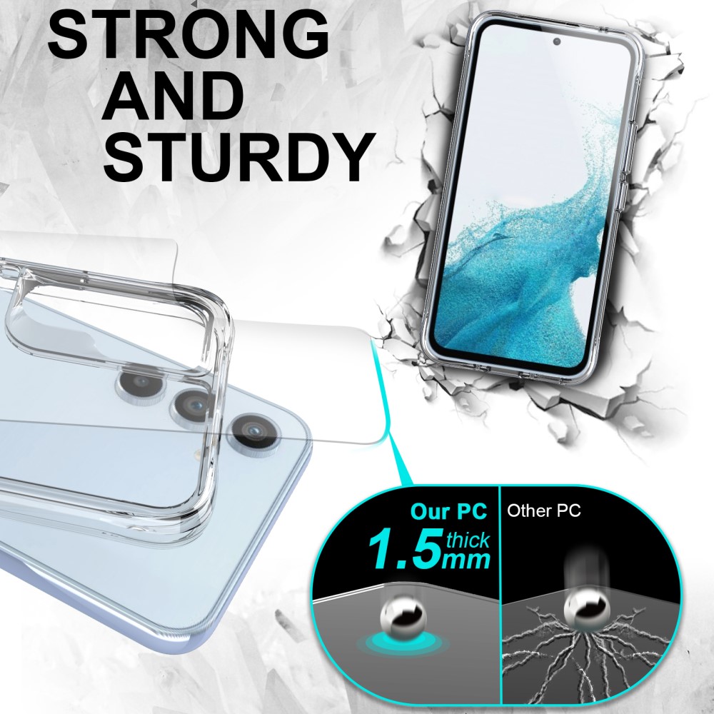 Samsung Galaxy A54 5G Skal Shockproof Hybrid Transparent