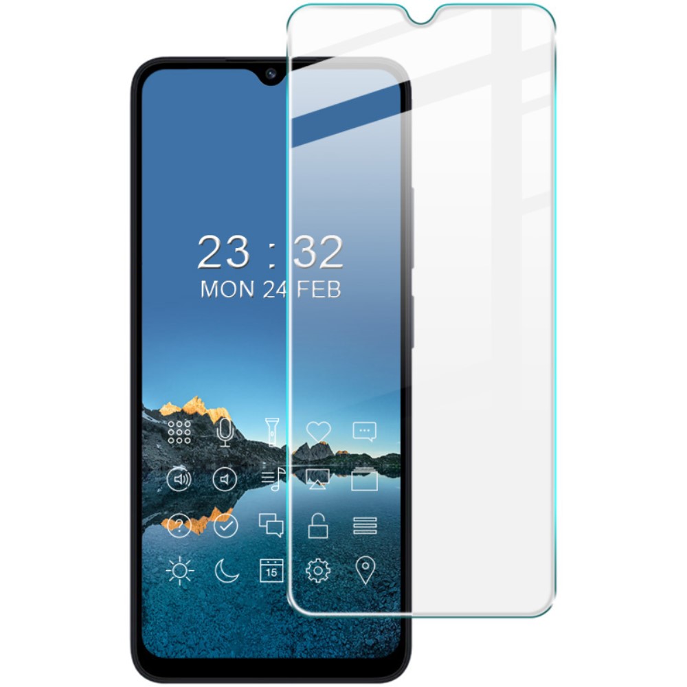 IMAK Xiaomi Redmi 12C 4G Skrmskydd Hrdat Glas