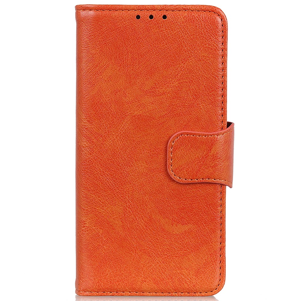 Motorola Edge 40 Pro 5G Fodral Split Lder Orange