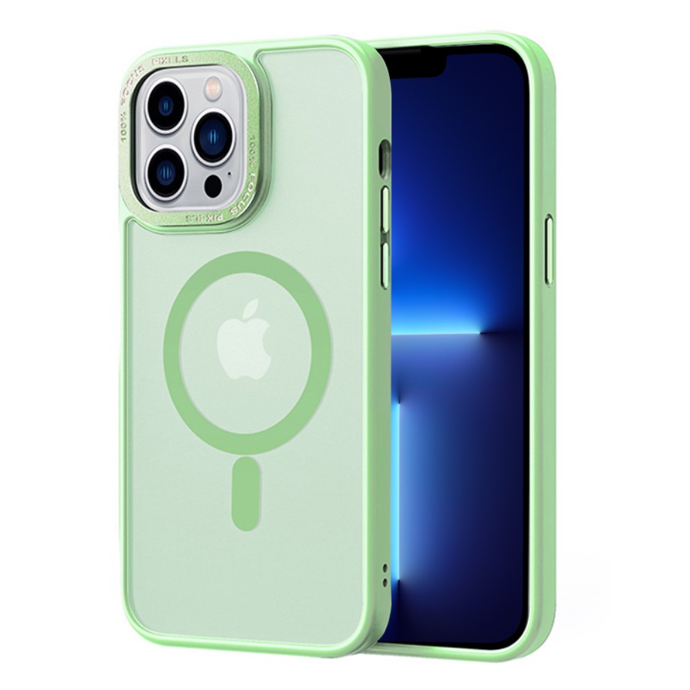 iPhone 13 Pro Max Skal MagSafe Hybrid Matt Matcha Green