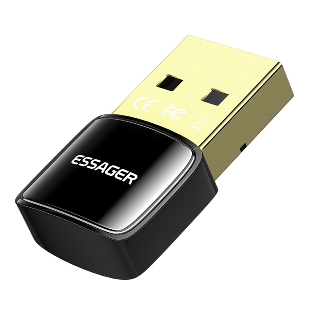 ESSAGER Bluetooth 5.0 Adapter Fr Windows Svart