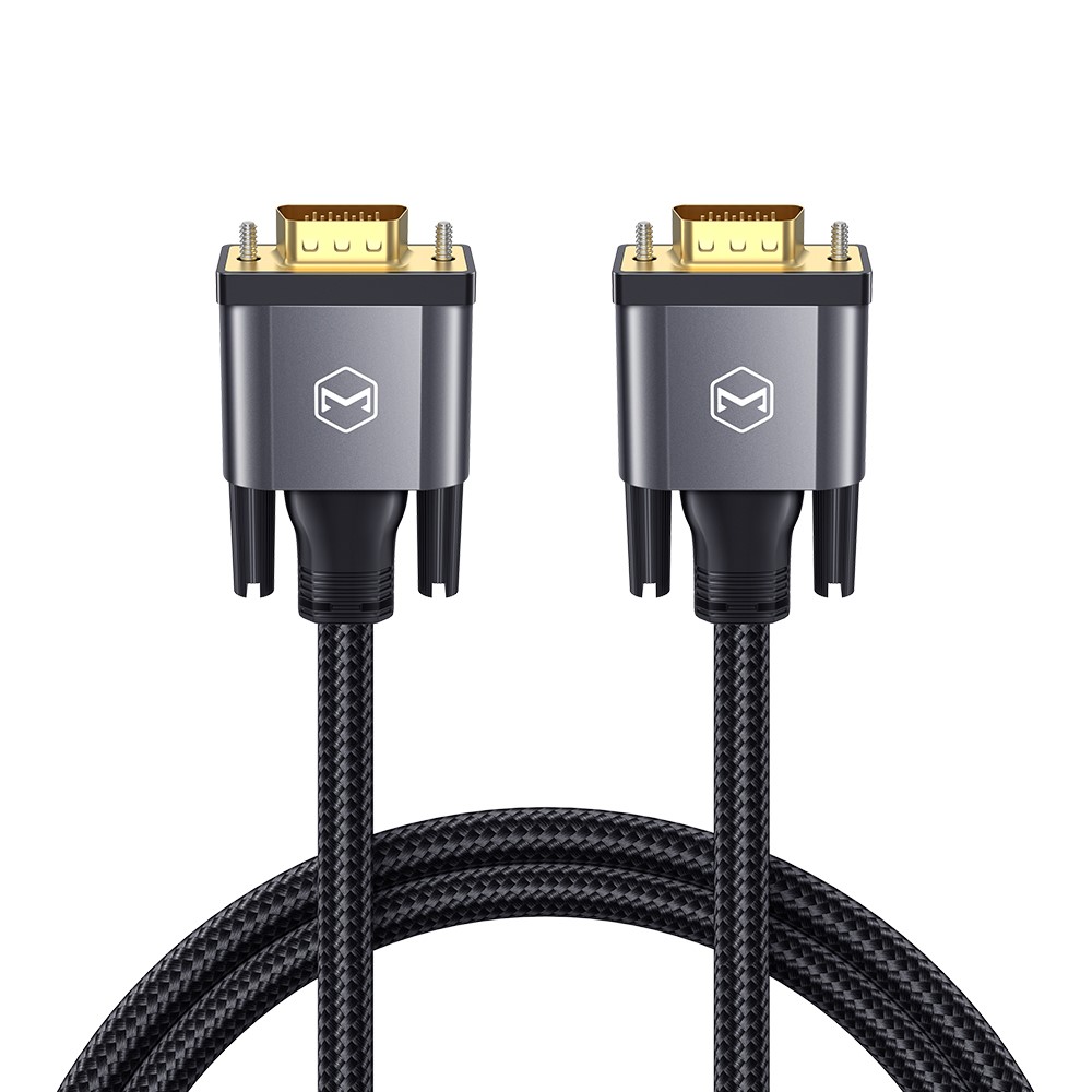 Mcdodo 2m VGA - VGA Video Nylon Kabel Svart