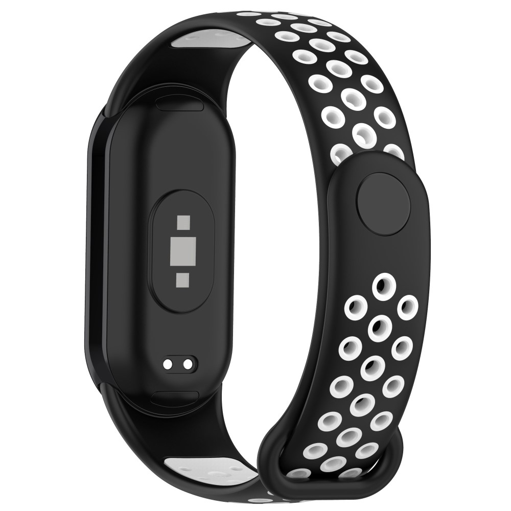 Xiaomi Smart Band 8 Träningsarmband Dual-Color Svart/Vit