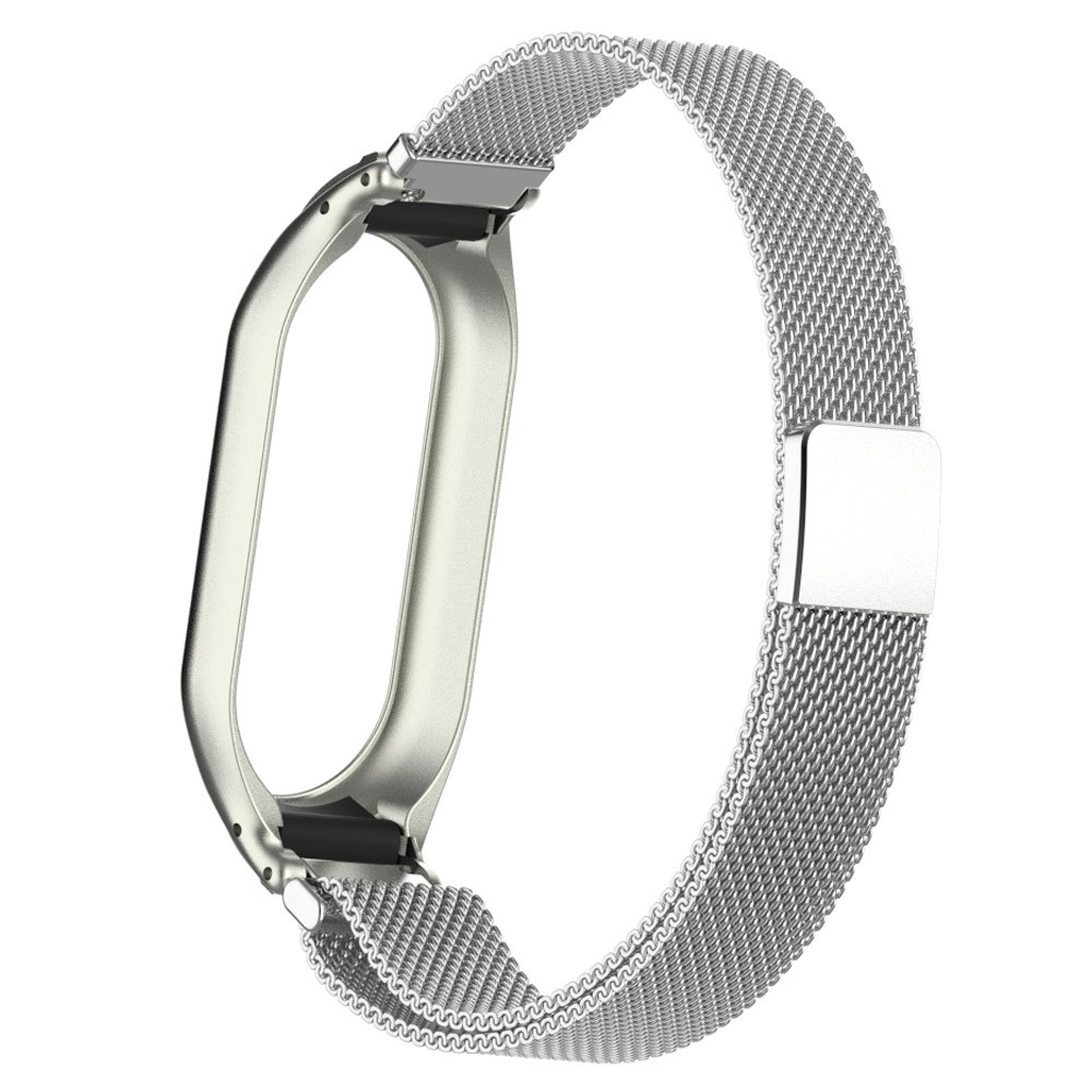 Milanese Loop Metall Armband Xiaomi Smart Band 8 Silver