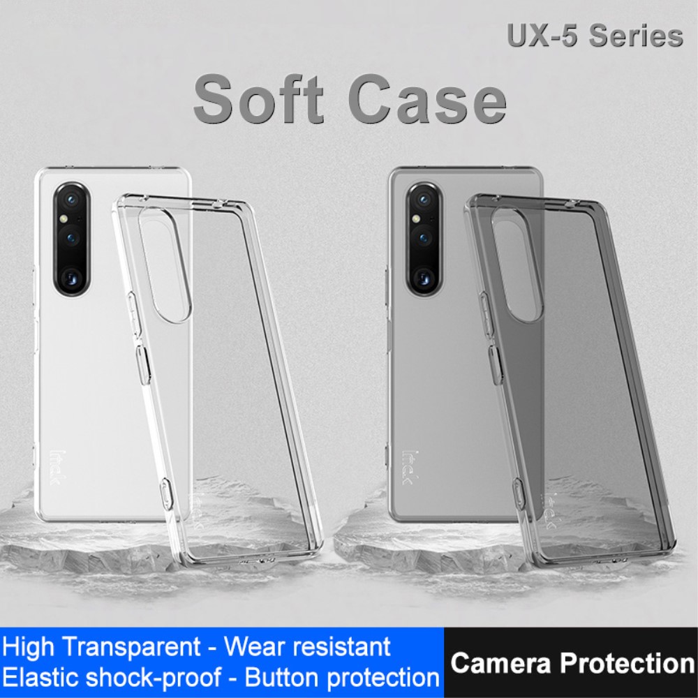 IMAK Sony Xperia 1 V Skal TPU Transparent