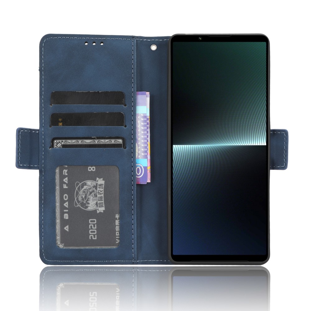 Sony Xperia 1 V Fodral Med Avtagbart Kortfodral Bl
