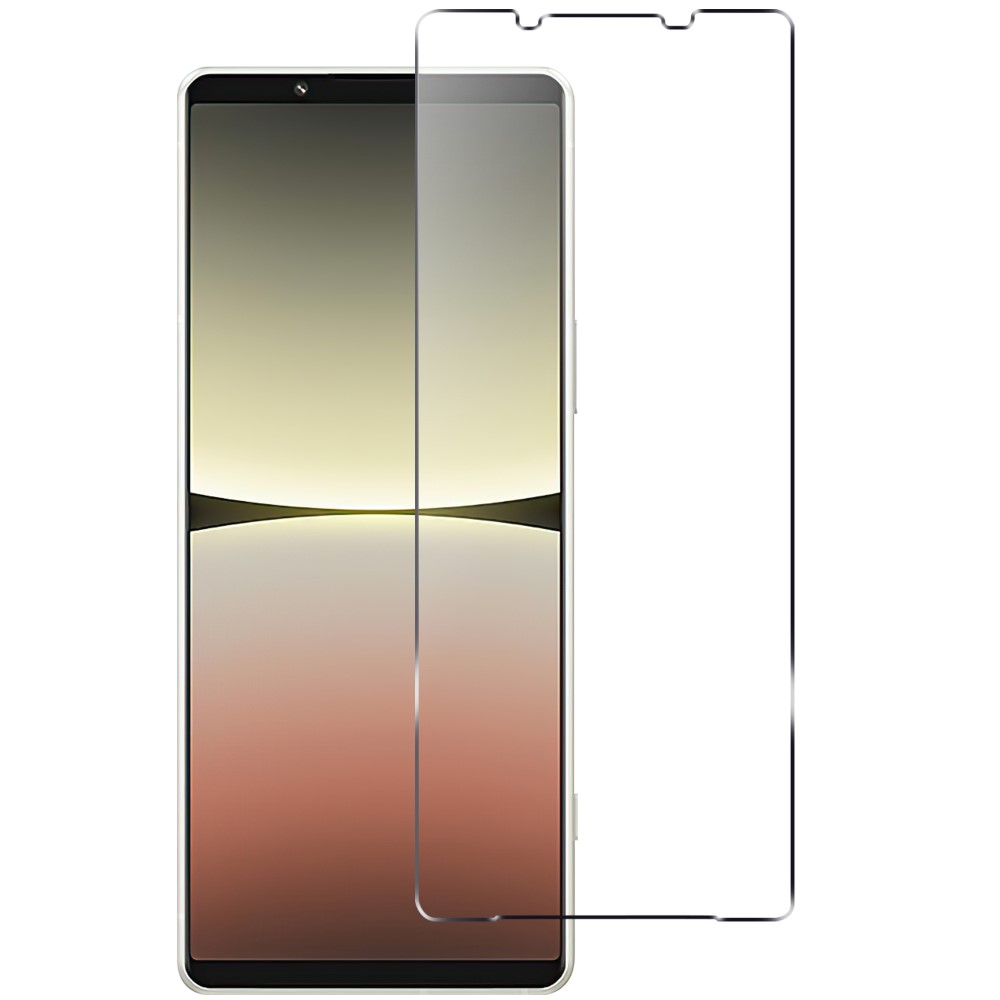 Sony Xperia 1 V Skrmskydd Hrdat Glas Transparent