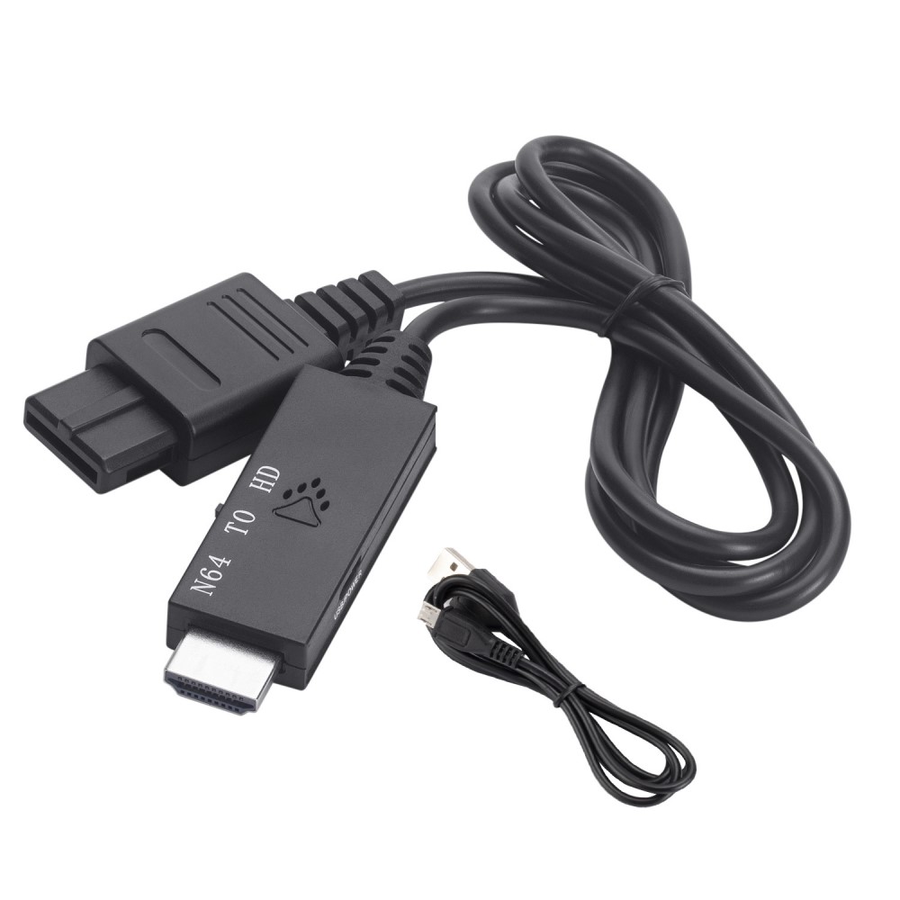 Plug and Play Adapter N64 till HDMI Converter Fr Nintendo