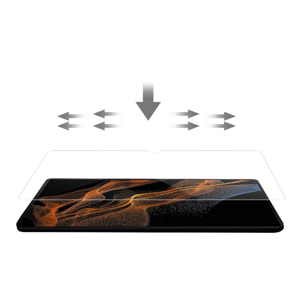 MOCOLO Galaxy Tab S9 Ultra / S8 Ultra Skrmskydd Hrdat Glas