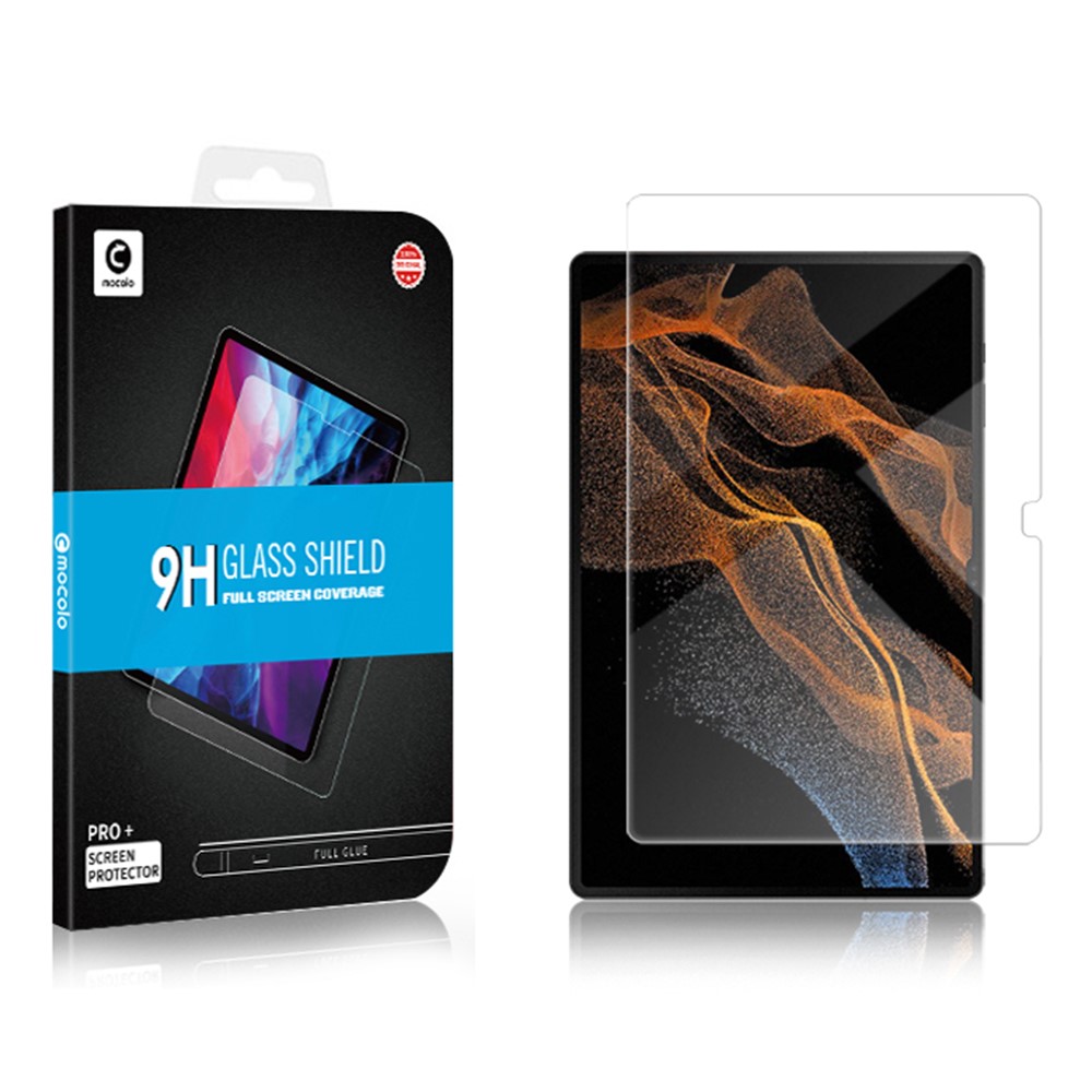 MOCOLO Galaxy Tab S9 Ultra / S8 Ultra Skrmskydd Hrdat Glas