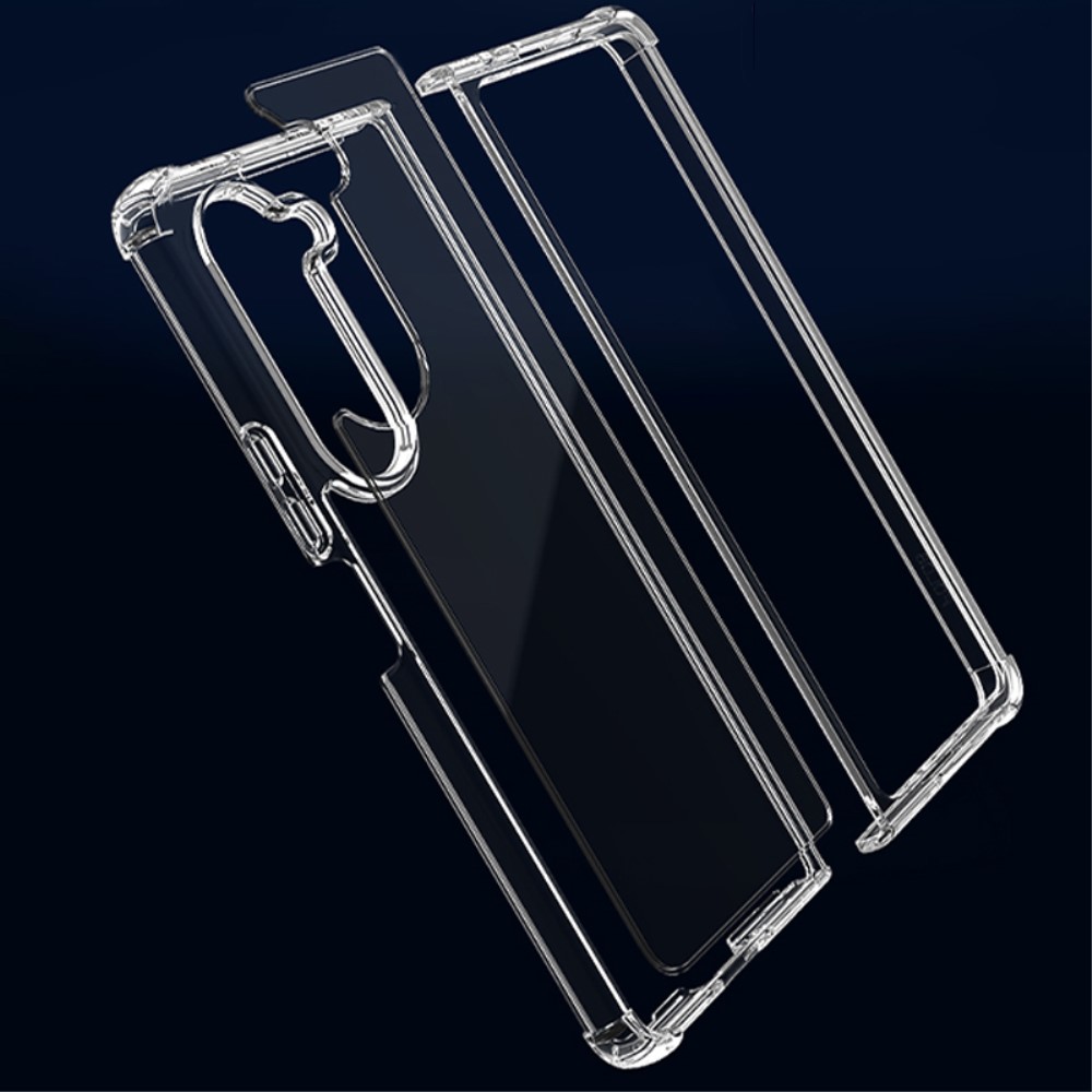 Samsung Galaxy Z Fold 5 Skal Shockproof Hybrid Transparent