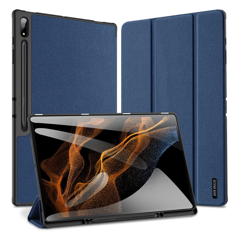 DUX DUCIS Galaxy Tab S9 Ultra DOMO Fodral Tri-Fold Bl