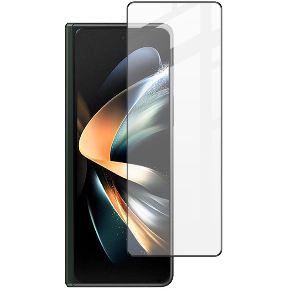 IMAK Galaxy Z Fold 5 Skrmskydd Hrdat Glas Svart