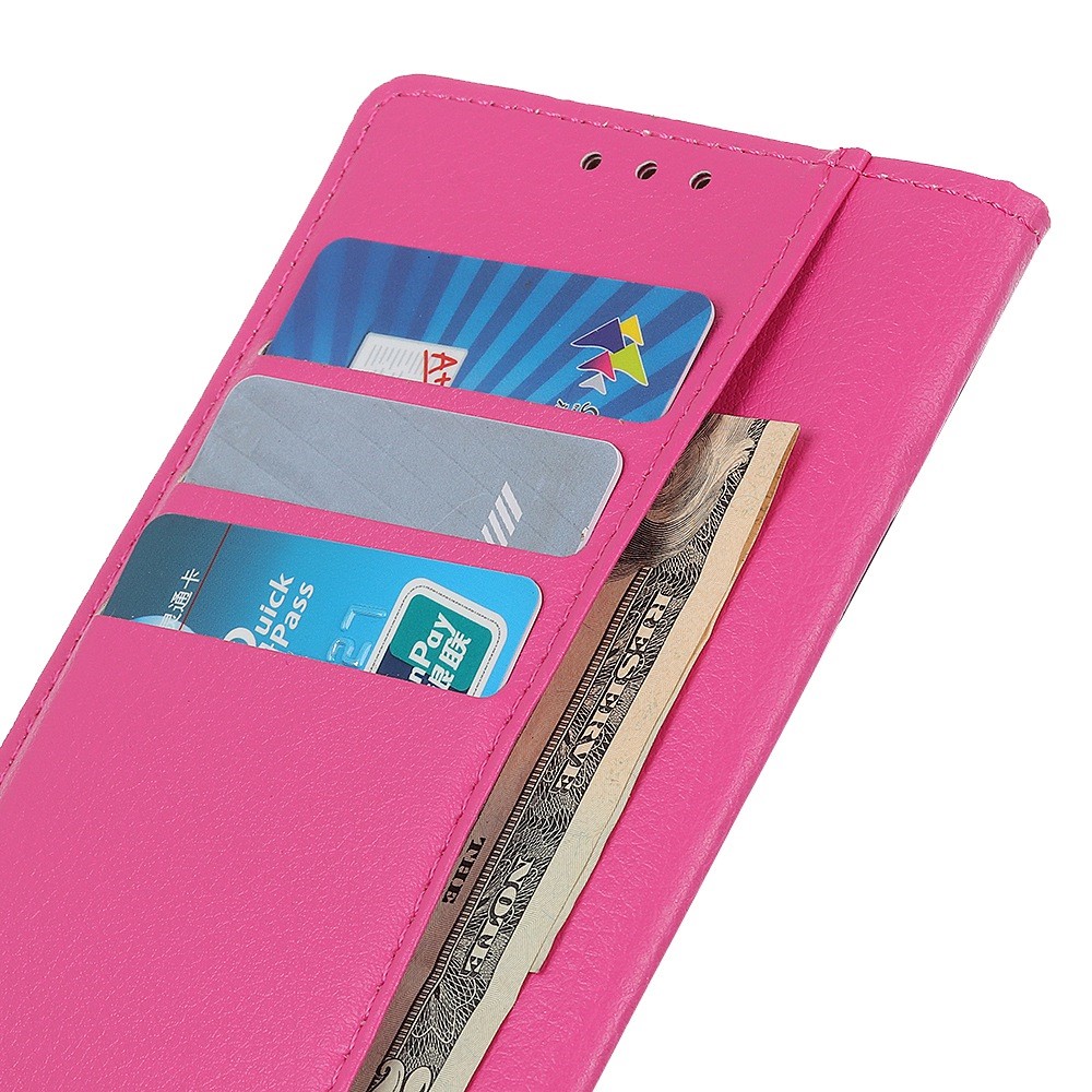 OnePlus Nord 3 5G Fodral Litchi Lder Rosa