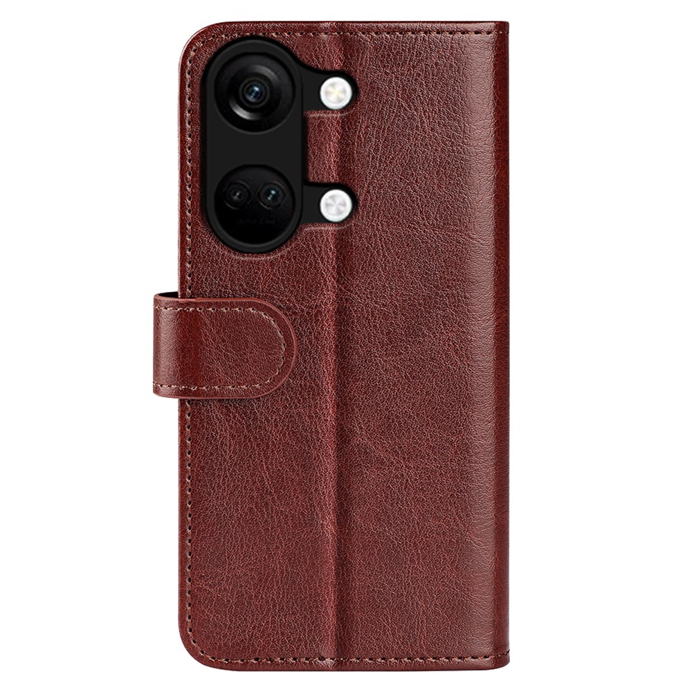 OnePlus Nord 3 5G Fodral Crazy Horse Läder Brun