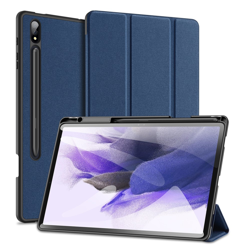 DUX DUCIS Galaxy Tab S9 Plus Fodral DOMO Tri-Fold Bl