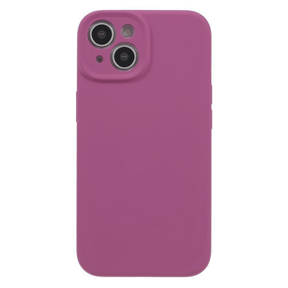 iPhone 15 Skal Liquid Silikon Rosa Pitaya