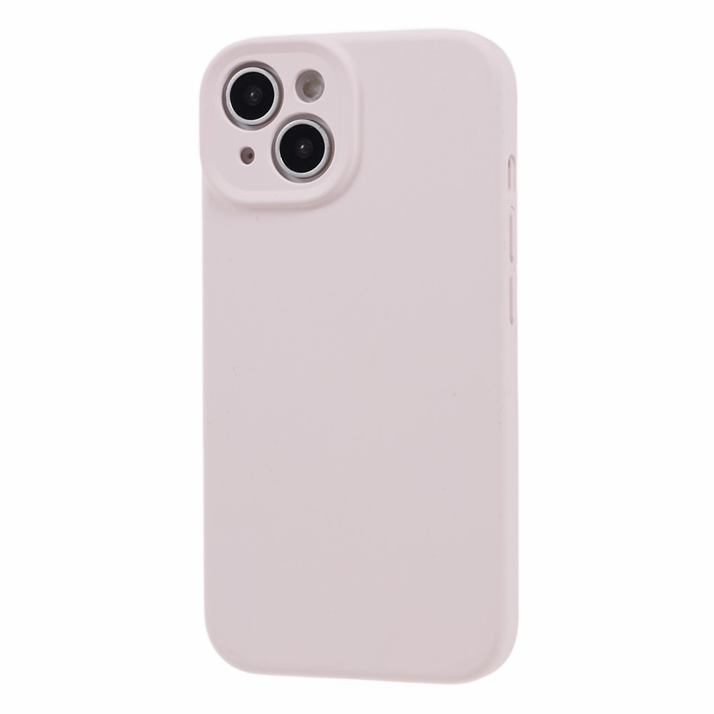 iPhone 15 Plus Skal Liquid Silikon Ljus Rosa