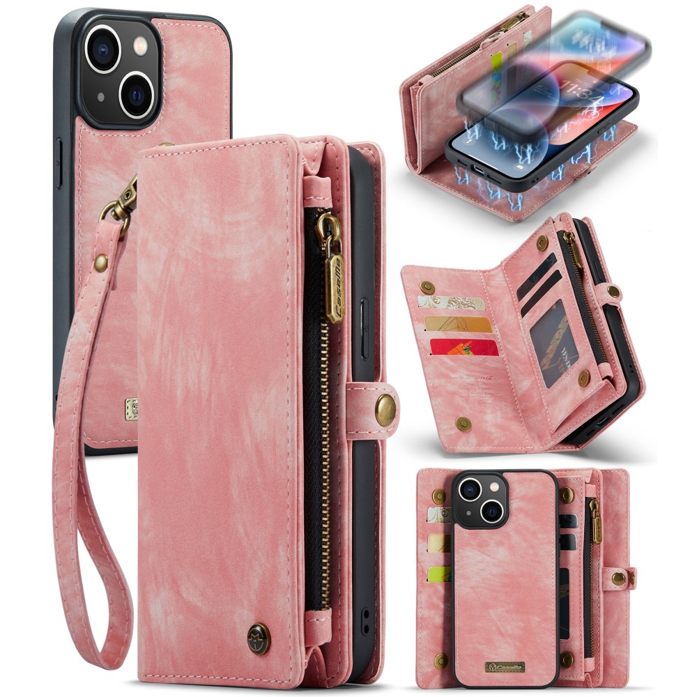 CASEME iPhone 15 Plus Fodral/Skal Magnet 2in1 Multifunktionell