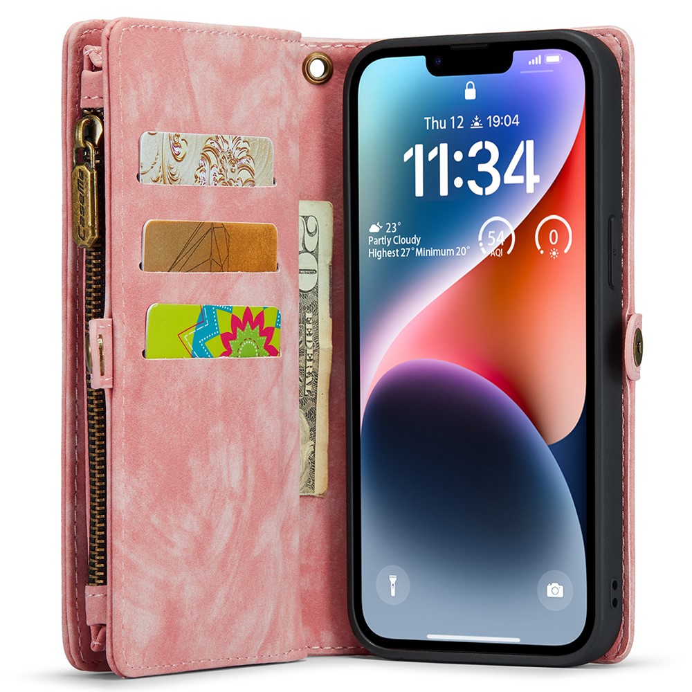 CASEME iPhone 15 Plus Fodral/Skal Magnet 2in1 Multifunktionell