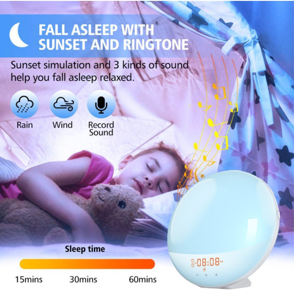 Wake-Up Väckarklocka Med Soluppgång