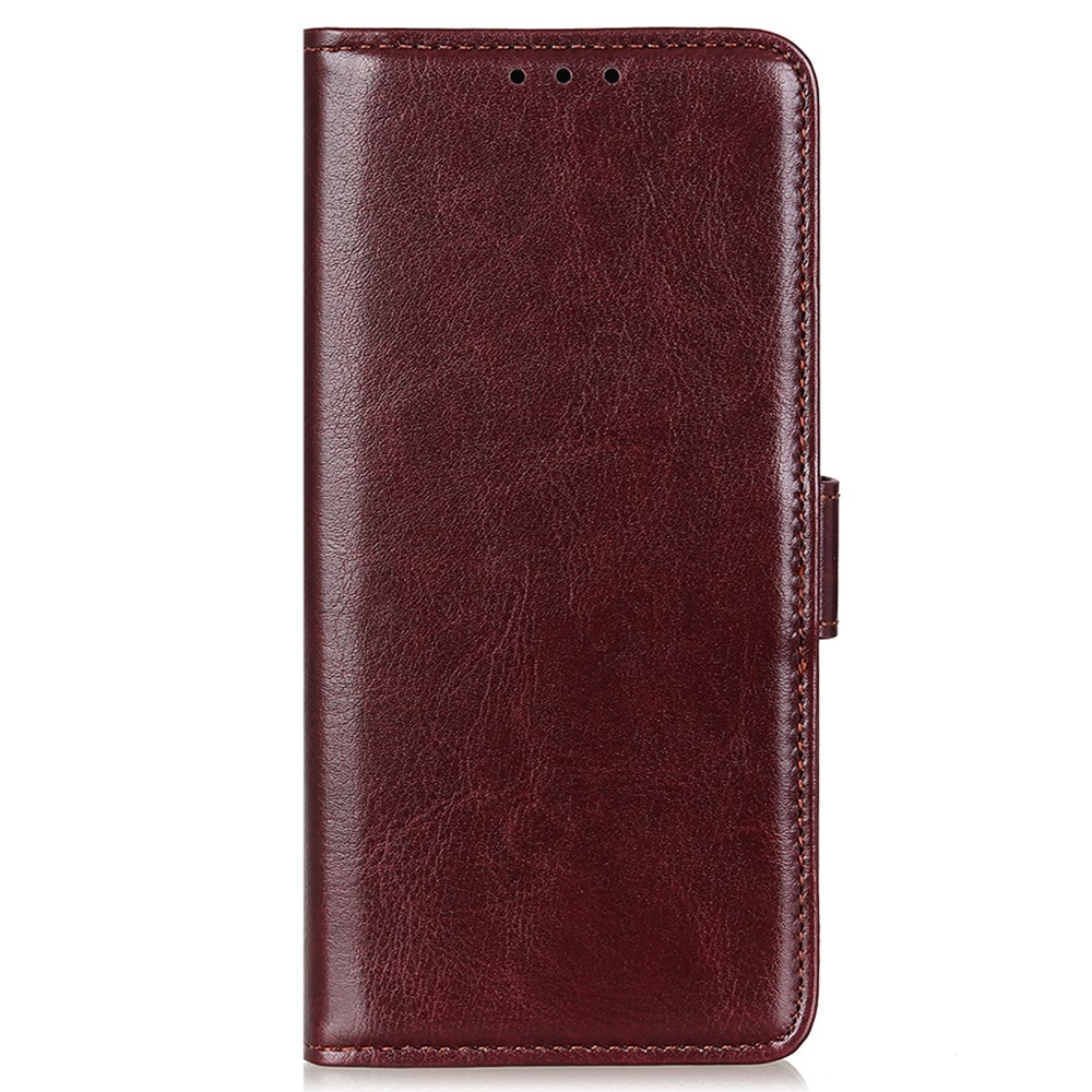 Samsung Galaxy S23 FE Fodral Crazy Horse Läder Brun
