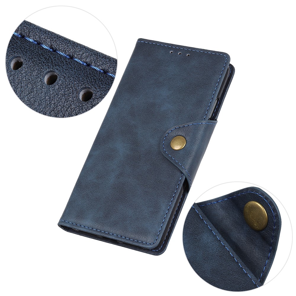 Samsung Galaxy S23 FE Fodral Magnetisk Mässing Blå