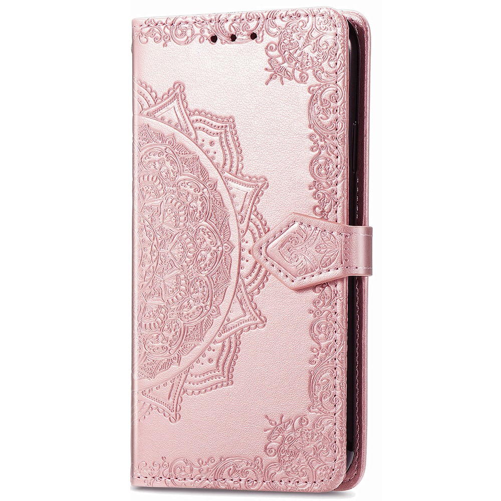 Samsung Galaxy S23 FE Fodral Mandala Blossom Roséguld