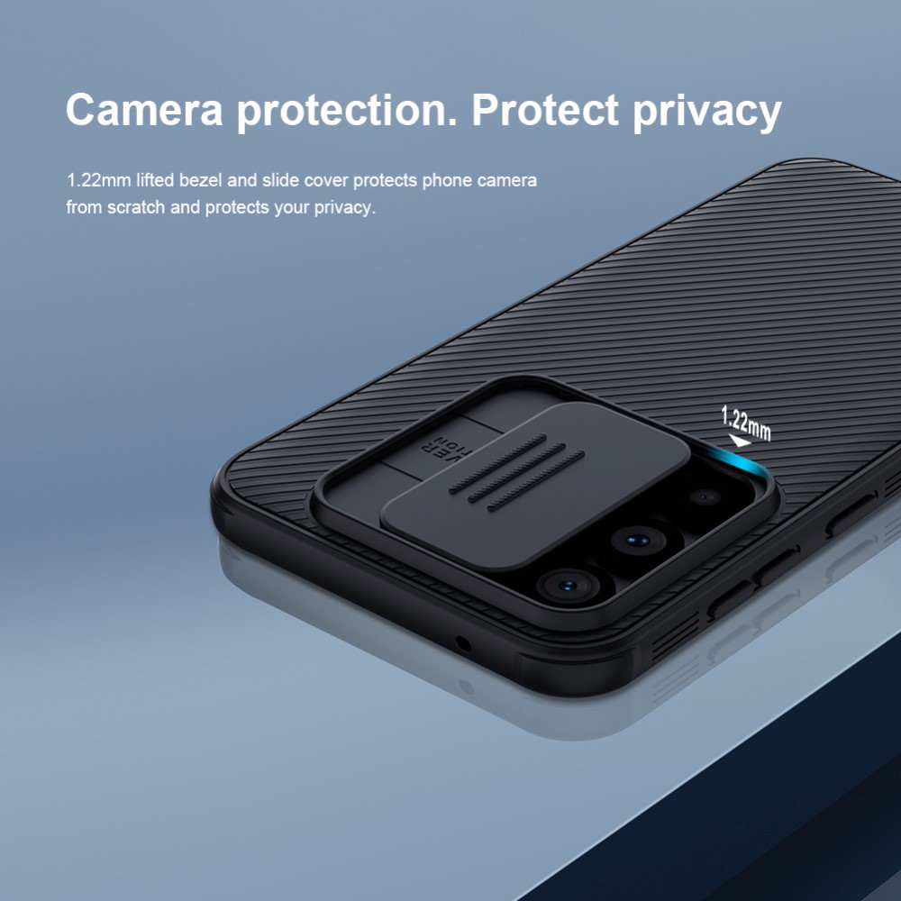 NILLKIN Samsung Galaxy S23 FE Skal CamShield Pro Bl